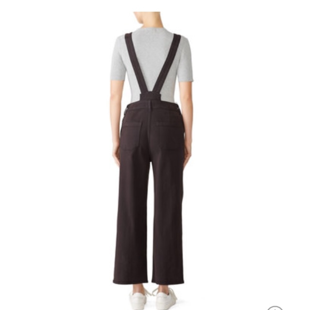 PAIGE Nellie Black Denim Overalls NWOT - Picture 7 of 14